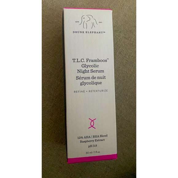 NIB Dunk Elephant T.L.C. Framboos Glycolic Night Serum 💖 - Picture 1 of 4